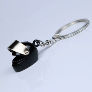 Racing Helmet Keychain