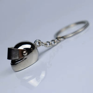 Racing Helmet Keychain